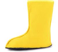 Ladeheid Chaussettes Bottes de Pluie Unisexe Enfant Fille Garçon LA-CA-10 LA-CA-11 (Jaune, 28/29 EU)
