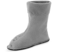 Ladeheid Chaussettes Chauffantes Pour Bottes en Caoutchouc Pour Femmes LA-CA-09 LA-CA-12 (Gris, 38/39 EU)