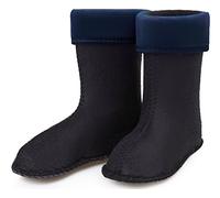 Ladeheid Chaussettes Polaires EVA Bottes de Pluie Unisexe Enfant Fille Garçon KL045 (Bleu Foncé, 30 EU)