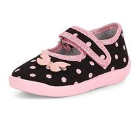 Ladeheid Chaussure Basket Fille LARW004 (Noir Points, 18 EU)