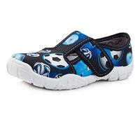 Ladeheid Chaussure Basket Garçon LARW005 (Bleu Marine Blanc/Ballons, 27 EU)