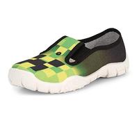 Ladeheid Chaussure Basket Garçon LARW006 (Noir Vert Jaune, 27 EU)