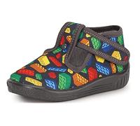 Ladeheid Chaussure Basket Unisexe Enfant LARW003 (Bleu Marine Blocs, 21 EU)