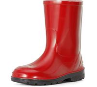 Ladeheid Chaussures en Caoutchouc imperméables Hautes pour Enfants - Bottes de Pluie pour garçons et Filles LA-939 (Rouge-2, 28 EU)