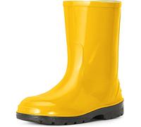 Ladeheid Chaussures en Caoutchouc imperméables Hautes pour Enfants - Bottes de Pluie pour garçons et Filles LA-939 (Jaune, 25 EU)