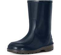 Ladeheid Chaussures en Caoutchouc imperméables Hautes pour Enfants - Bottes de Pluie pour garçons et Filles LA-939 (Bleu Foncé, 26 EU)