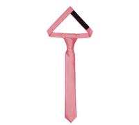 Ladeheid Cravate pour enfants pour garçons - Look élégant brillant, Pré-nouée avec une fermeture scratch, Parfaite pour les occasions spéciales - Cravate clip stylée TKS (31cm x 4cm, Saumon)
