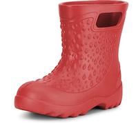 Ladeheid EVA Bottes de Pluie en Caoutchouc Enfant Fille Garçon LADW006 (Rouge 1841, 28/29 EU)