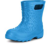 Ladeheid EVA Bottes de Pluie en Caoutchouc Enfant Fille Garçon LADW006 (Turquoise 6706, 34/35 EU)
