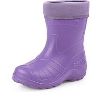 Ladeheid EVA Bottes de Pluie Unisexe Enfant Fille Garçon KL050 (Violet, 26 EU)