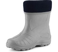Ladeheid EVA Bottes de Pluie Unisexe Enfant Fille Garçon KL058 (Gris, 26 EU)