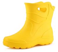 Ladeheid EVA Bottes en Caoutchouc Femme KL027D(Jaune, 39 EU)