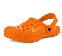 Ladeheid EVA Clogs Sabots Sandales Unisexe Enfant Fille Garçon KL055 (Orange, 29 EU)