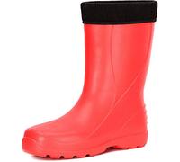 Ladeheid EVA Thermo Bottes de Pluie en Caoutchouc Femme LADW002 (Rouge, 39 EU)