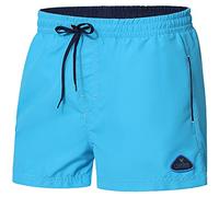 Ladeheid Hommes Maillots de Bain Short de Plage Short de Bain LAZA1001 (Azure Bleu Marine Bleu, 6XL)