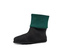 Ladeheid LA-CA-11 LA-CA-11 Bottes en caoutchouc pour enfants Chaussettes chauffantes pour bottes de pluie, vert émeraude, 3 ans