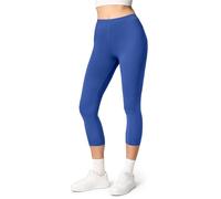 Ladeheid Legging 3/4 Tenue Sport Femme LA40-132 (Cobalt, L)