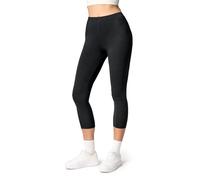 Ladeheid Legging 3/4 Tenue Sport Femme LA40-132 (Noir, XXL)