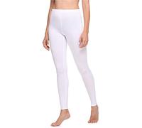Ladeheid Legging Long Tenue Sport Femme LA40-133 (Blanc, XXL)