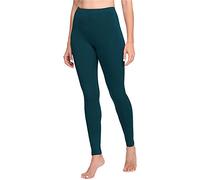 Ladeheid Legging Long Tenue Sport Femme LA40-133 (Vert Émeraude, S)