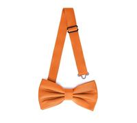 Ladeheid Nœud papillon élégant pour hommes - mat, réglable, parfait pour mariage, fête, bureau. Idéal pour hommes, femmes, adolescents BMM (12cm x 6cm, Orange)