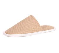 Ladeheid Pantoufles Spa en Tissu Éponge 30 cm de Long Homme LA40-209/210 (Beige8-2, 30)