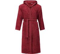 Ladeheid Peignoir de Bain Éponge 100% Coton Homme LA40-192 (Bordeaux-27, M)