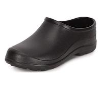 Ladeheid Sabots de Jardin Légers pour Femmes et Hommes en EVA Confortables Pantoufles et Sabots LADW001 (Noir, 37 EU)