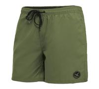 Ladeheid Short de Bain Homme, Séchage Rapide avec Doublure en Filet, Maillot de Bain Homme Piscine, Poches Latérales et Arrière, Taille Élastique avec Cordon LA40-128 (Kaki, 4XL)