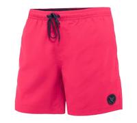 Ladeheid Short de Bain Homme, Séchage Rapide avec Doublure en Filet, Maillot de Bain Homme Piscine, Poches Latérales et Arrière, Taille Élastique avec Cordon LA40-128 (Rose, 3XL)
