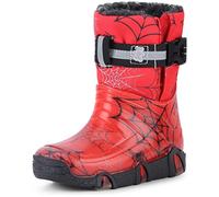 Ladehieid Chaussure Botte en Caoutchouc pour Enfant Fille Garçon (04-Rouge, 35/36 EU)