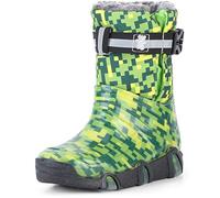 Ladehieid Chaussure Botte en Caoutchouc pour Enfant Fille Garçon (05-Vert, 35/36 EU)