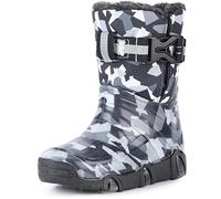 Ladehieid Chaussure Botte en Caoutchouc pour Enfant Fille Garçon (07-Gris, 23/24 EU)