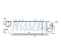 Intercooler NISSENS 96562
