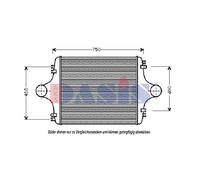 AKS DASIS 267220N Intercooler