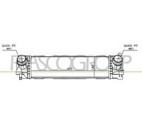 Ladeluftkühler Intercooler Charge Air Kühler EISENFELS pour BMW 3er 320d 318d