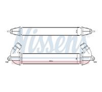 Ladeluftkühler Luftgekühlt Aluminium Compatible Pour Fiat Doblo 119 Cargo 223