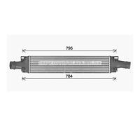 Ladeluftkühler Luftgekühlt Aluminium Pour Audi A4 Avant 8W5 B9 8W2 F53