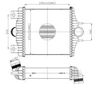 Ladeluftkühler Luftgekühlt Compatible Pour Land Rover Range LG L405 LW