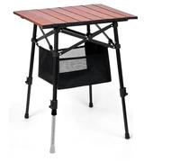 LADFRTYU Table de Camping Pliante avec Sac Rangement Robuste, Mini Plage légère et Portable à Hauteur réglable for Les Voyages en Plein air L