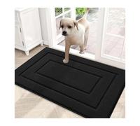 LADFRTYU Tapis D'EntréE Absorbent Resist Dirt Entrance Inside Floor Mats Indoor Doormat Backing Non Slip Door Entryway Washable Low-Profile(Color-01,61x120cm)