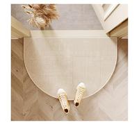 LADFRTYU Tapis D'EntréE Modern Simple Entry Door Mat Semi-Circular Non-Slip Dirty Resistant Entryway Foot Kitchen Carpet Home Decoration(Color04,60x90cm 24x36inch)