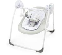LADIDA Balançoire pliable pour bébé - Motif Sweet Little Lamb - Musique apaisante - Convient aux nouveau-nés 079