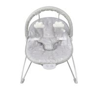 LADIDA Transat pour bébé avec musique apaisante et vibrations, adorable design de nuage blanc, adapté aux nouveau-nés