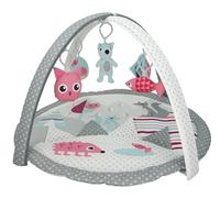 LADIDA Transat pour Bébé avec Musique et Vibrations, Thème Espace Bleu, 0-6 Mois jusqu'à 9 kg, Balancelle Électrique Portable