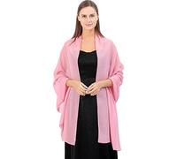 Ladiery Chale Femme Elegant Mousseline Etoles Femme et doux tulle Mousseline de soie Echarpes Mariage Soirée de gala Foulard