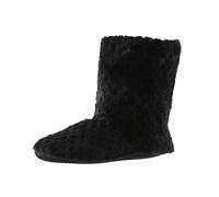 Ladies Ankle Boots Fashion Womens Snow Shoes Women Shoes Cotton Shoes Middle Barrel Floor Cotton Boots Can Be Warm Cotton Shoes (Black, 6) d118z