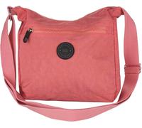 Ladies 'bag crinne banana top fermeture éclair rose doux - tendance & pratique