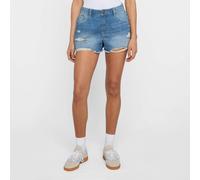 Ladies Destroyed Denim Shorts bleu 30