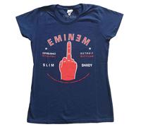 Ladies Eminem Detroit Finger officiel Femmes Dames T-shirt